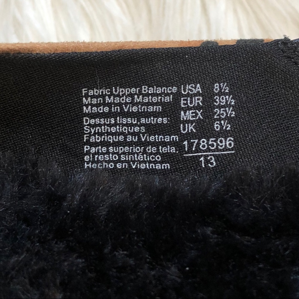 Leopard faux fur flats - Picture 5 of 5
